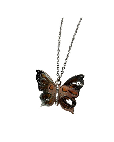 2Jewels Long Necklace with Butterfly