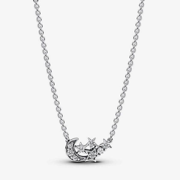 Collana Pandora Luna Crescente E Stelle 392991C01-45