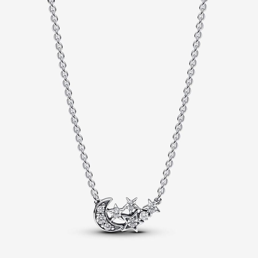 Collana Pandora Luna Crescente E Stelle 392991C01-45