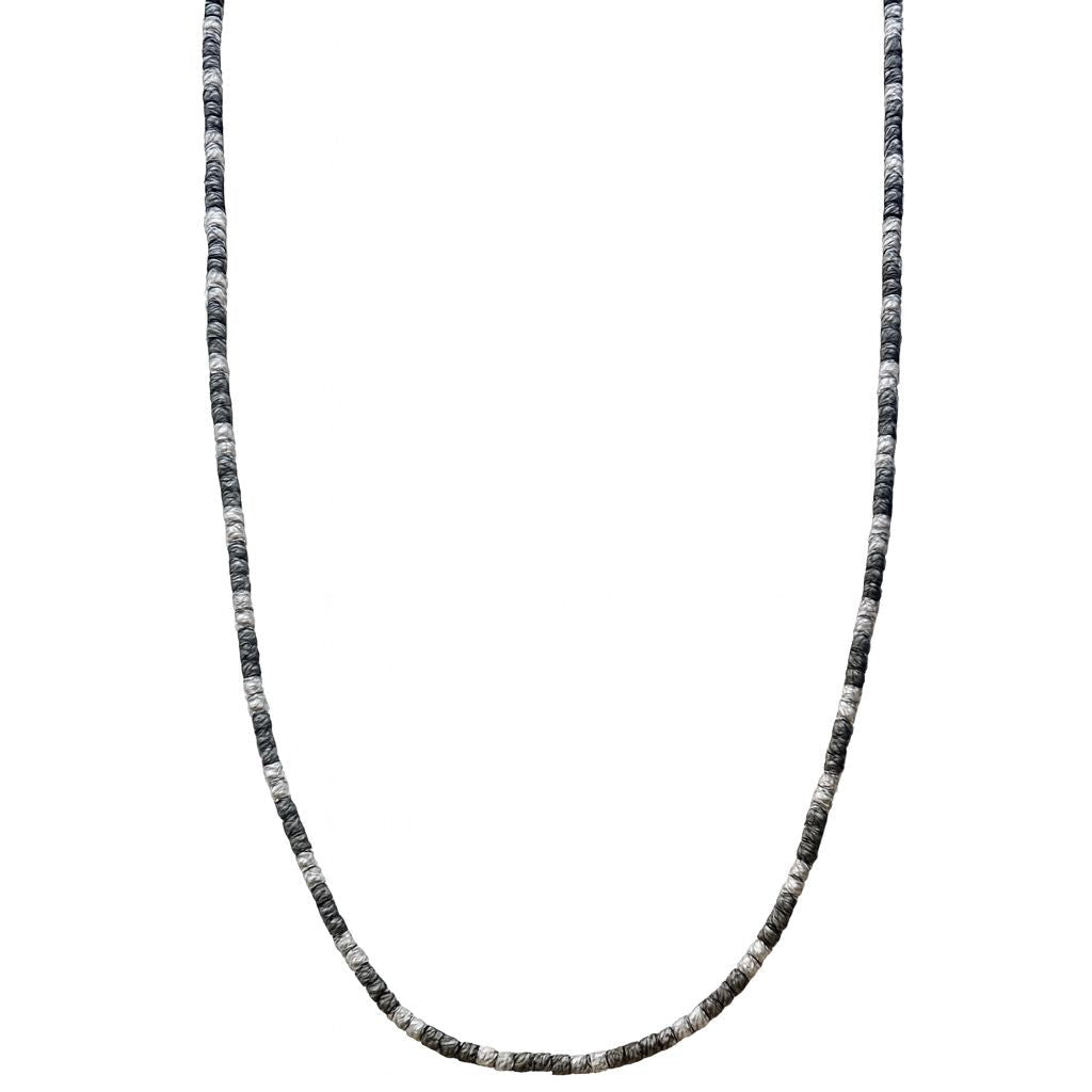 Men's Necklace with Diamond Spheres in 18 KT Gold