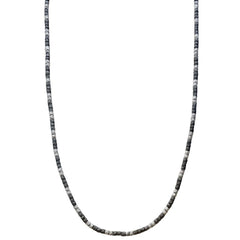 Men's Necklace with Diamond Spheres in 18 KT Gold