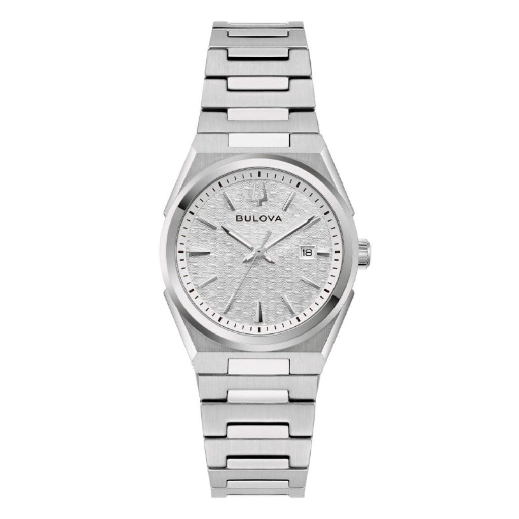 Orologio Bulova Classic Lady Bianco 28 mm 96M176