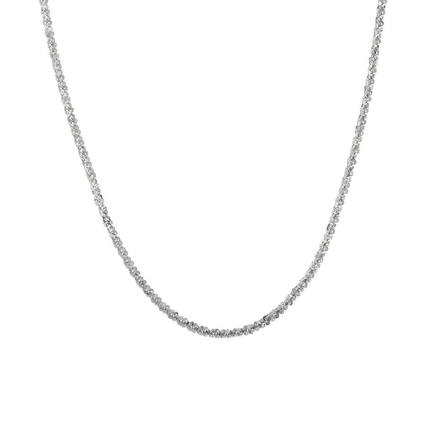Collana Stroili Catenina Colette Oro Bianco Maglia Criss-cross 1436818