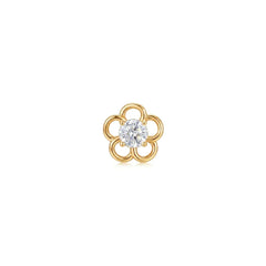Charm Elements Fiorellino con diamante ECF13570.001