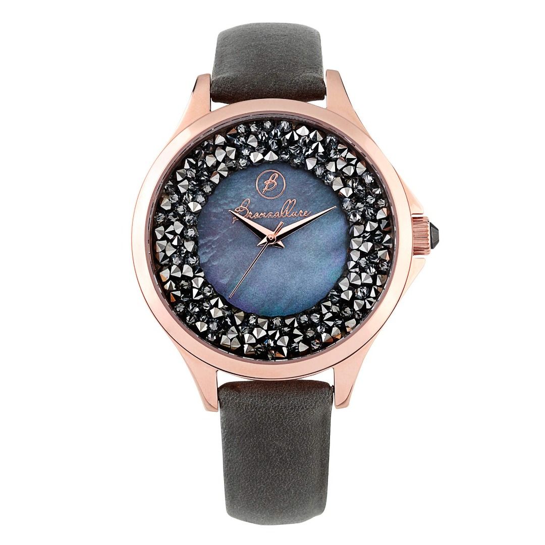 Orologio Bronzallure Donna In Pelle Grigio WSBW00033RG
