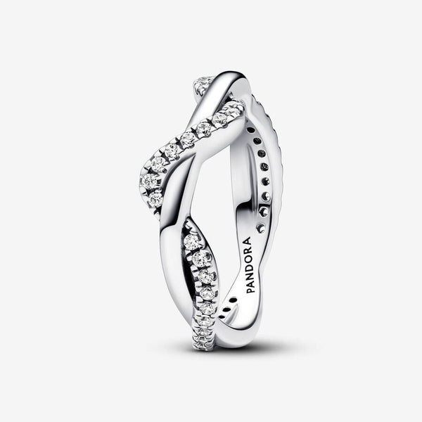 Anello Pandora Onda Intreccio Luminoso