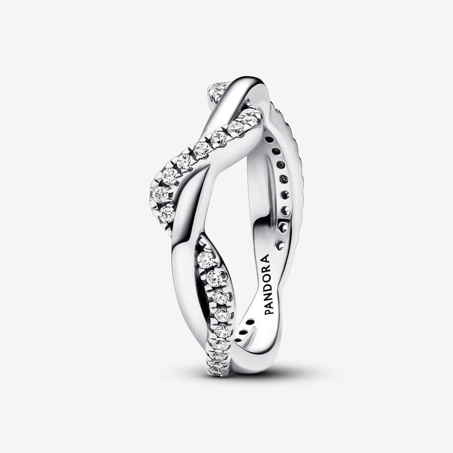 Anello Pandora Onda Intreccio Luminoso