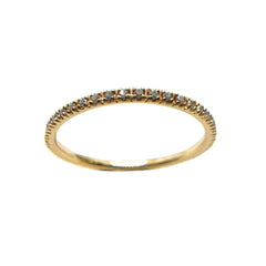 Bibigì Rose Gold and Diamond Eternity Ring