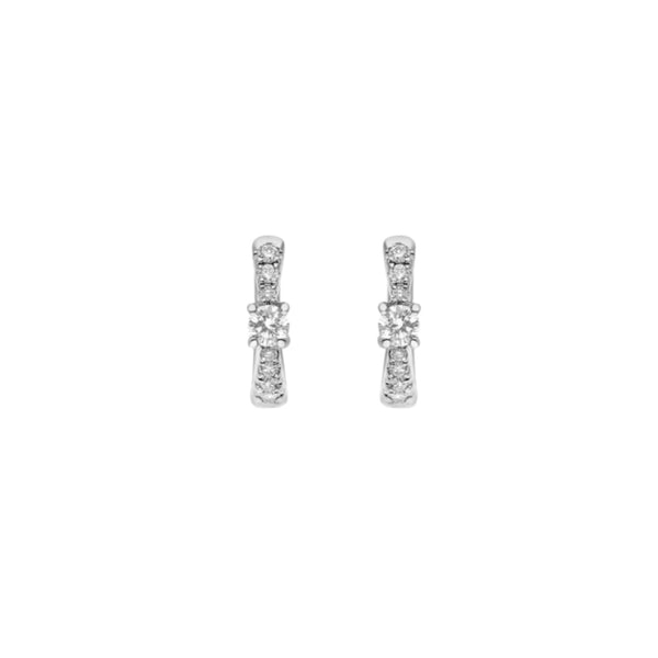 Cerchi Giorgio Visconti in Oro Bianco 18 KT e Diamanti Naturali