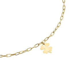 Bracciale Stroili Quadrifoglio Beverly Oro Giallo 9 KT 1429153
