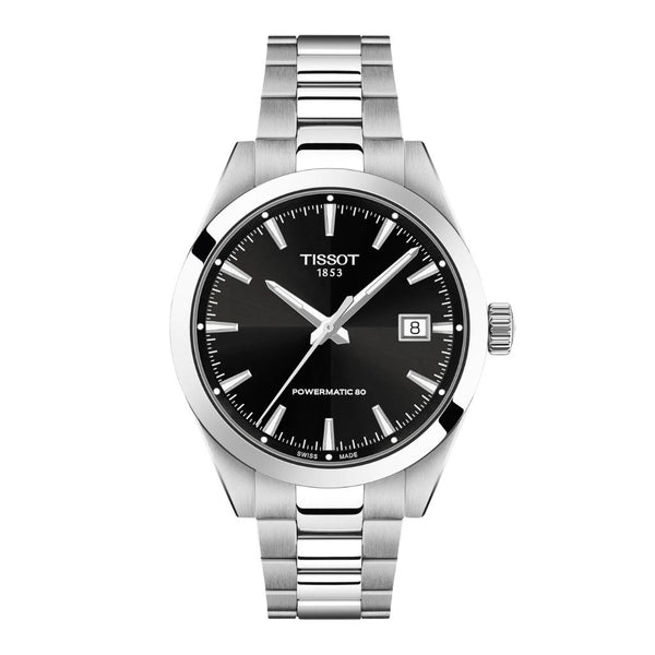 Orologio Tissot da Uomo Gentleman Automatico 38 mm Nero T1658071105100