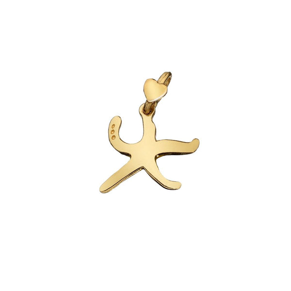 Charm Dodo Mariani Stella Marina In Oro Giallo 9 Kt STM20
