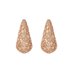 Orecchini Bronzallure a Goccia con Pavé di Cubic Zirconia -