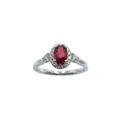 Anello Giorgio Visconti con Rubino e Diamanti ABX16087R