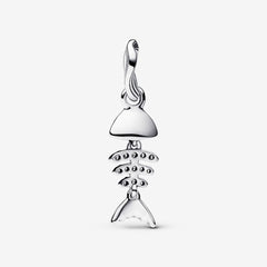 Pandora Charm Pendant Turquoise Fishbone