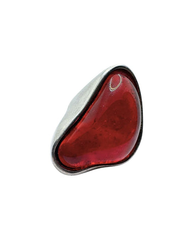 Anello Ciclon con Murano Rosso