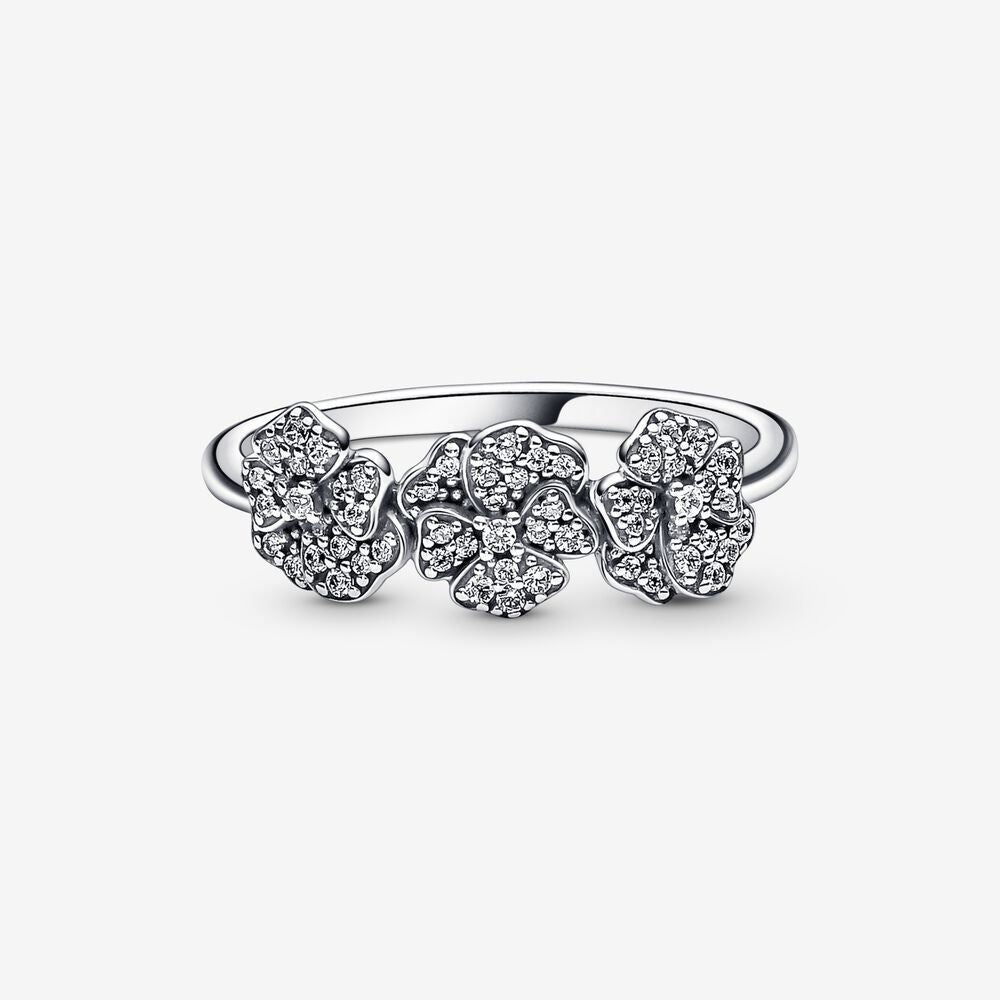 Anello Pandora Viole Del Pensiero Luminose 190786C01