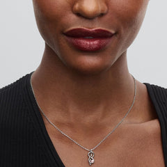 Collana Pandora Legame Infinito Con Perla Rosa Artificiale 393762C01-50