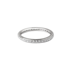 Anillo de eternidad Nove25 con circonita cúbica
