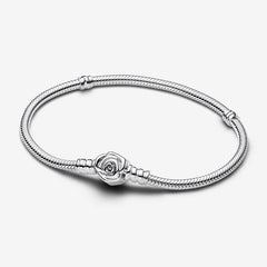 Pandora Bracelet With Rose Clasp