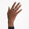 Swarovski Gema Ring with Multicolor Crystals