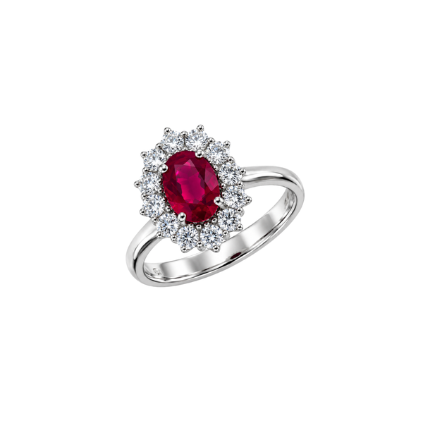 Anello Mirco Visconti con Rubino Naturale e Diamanti IE85/B20R