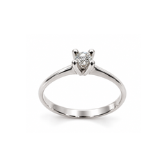 Anello Bibigì Solitario A 4 Punte Con Diamante Centrale ANK0002B10