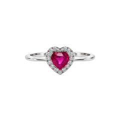 Anello Bibigì Con Rubino Taglio Cuore AK0017BR55