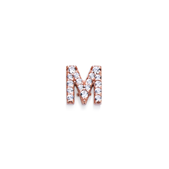 Charm del alfabeto Marcello Pane - Colección Letras Rosè