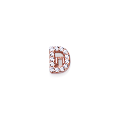 Charm del alfabeto Marcello Pane - Colección Letras Rosè