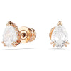 Orecchini Swarovski a Lobo Stilla Taglio Goccia Placcati Oro Rosa 5734248