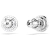 Pendientes Swarovski con piedras luminosas en rodio blanco