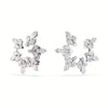 Pendientes de clip Swarovski Idyllia Snowflake