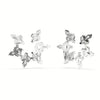 Pendientes de clip Swarovski Idyllia Snowflake