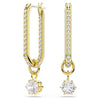 Orecchini Swarovski Pendenti Constella Placcati Oro Giallo 5728587