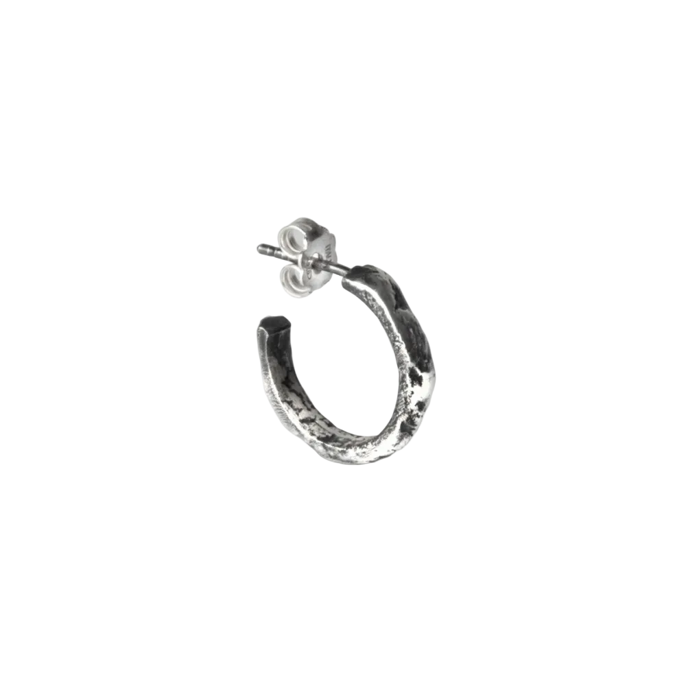 Mono Orecchino Nove25 a Cerchio Meteric N25ORE00256