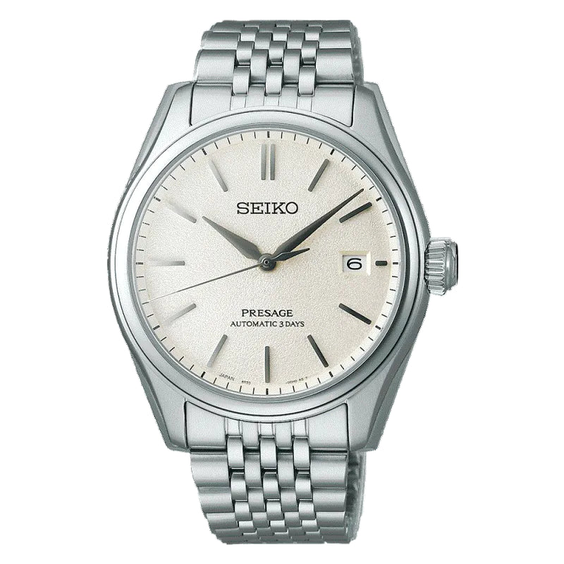 Reloj automático Seiko Presage Classic con esfera marfil