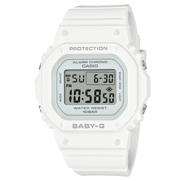 Baby-G White Digital Resin Watch