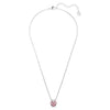 Swarovski Bella V Pink Stone Pendant Necklace