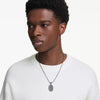 Swarovski Dextera Octagonal Shape Ruthenium Plated Necklace