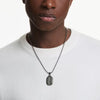 Swarovski Dextera Octagonal Shape Ruthenium Plated Necklace
