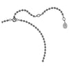 Swarovski Dextera Octagonal Shape Ruthenium Plated Necklace