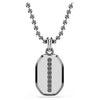 Swarovski Dextera Octagonal Shape Ruthenium Plated Necklace