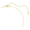 Swarovski Idyllia Necklace with Heart and Key in Yellow Gold Plated