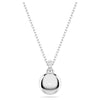 Swarovski Meteor Pendant Necklace in Crystal Pavé in White Rhodium Alloy
