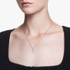 Swarovski Meteor Pendant Necklace in Crystal Pavé in White Rhodium Alloy
