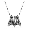 Swaovski Necklace Sublima Pendant Ruthenium Plated