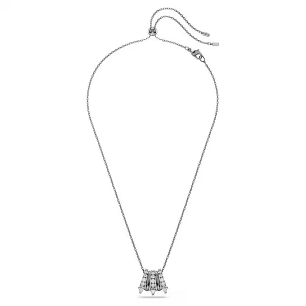 Collar Swaovski Sublima con colgante bañado en rutenio