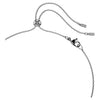 Swaovski Necklace Sublima Pendant Ruthenium Plated