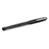 Swarovski Crystalline Nova Rollerball Pen Black Chrome